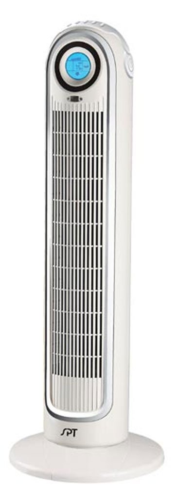 Sunpentown SF-1521 Remote Controlled Oscillating Tower Fan with Ionizer