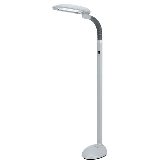 Sunpentown SL-822 EasyEye Energy-Saving Floor Lamp with 2-Tube CFL Bulb
