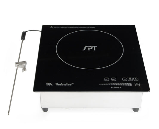 Sunpentown SR-188RT | Mr. Induction® 1620W Commercial Cooktop with Temperature Probe