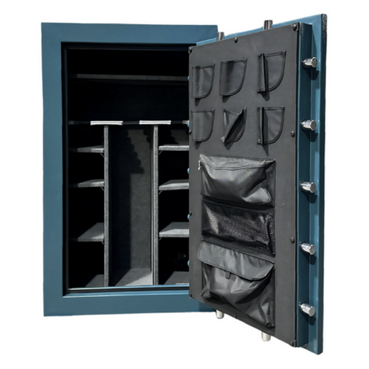 Hollon DOM‑36E Dominion Series Gun Safe 36 Gun 90 Min Fire 10ga Steel Teal