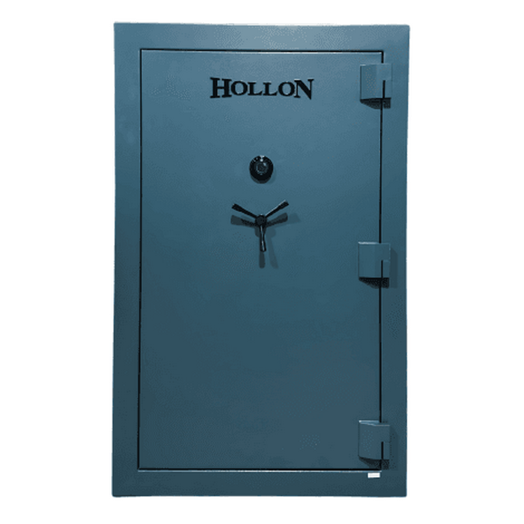 Hollon DOM‑45C Dominion Gun Safe 45 Gun Dial Lock 90 Min Fire Teal 1050 lb