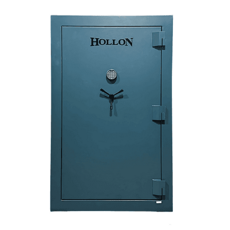 Hollon DOM‑45E Dominion Gun Safe 45 Gun Electronic Lock 90 Min Fire Teal 1050 lb