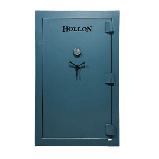 Hollon DOM‑45E Dominion Gun Safe 45 Gun Electronic Lock 90 Min Fire Teal 1050 lb
