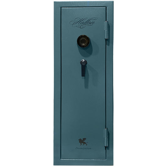 Hollon Dominion Gun Safe TEAL DOM-11C, 11 Guns, Fire Rated, Dial Lock