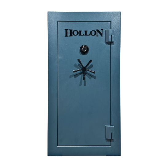 Hollon DOM‑22C Dominion Gun Safe Teal 22 Gun 90 Min Fire Dial Lock