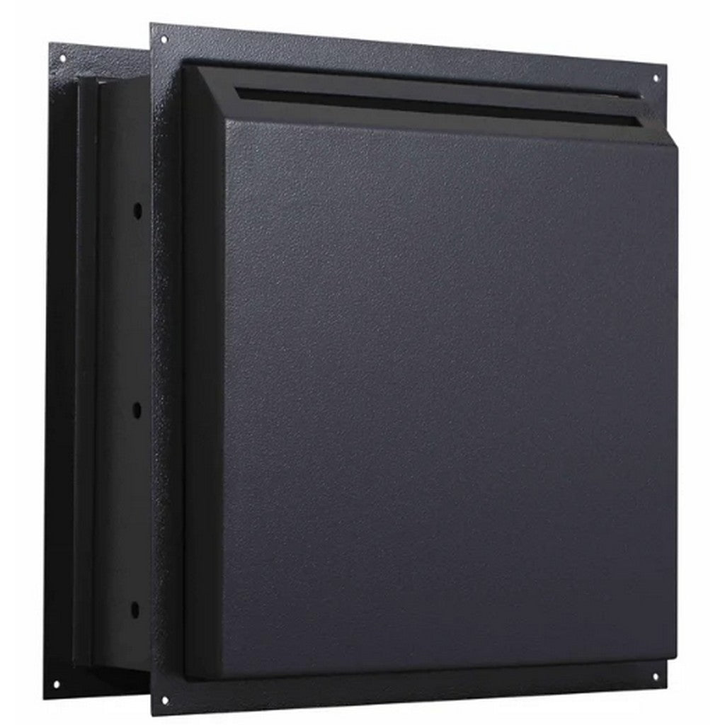 Protex WDS-311-Black Through-Wall Drop Box – Tubular Lock & Anti-Fish Baffle