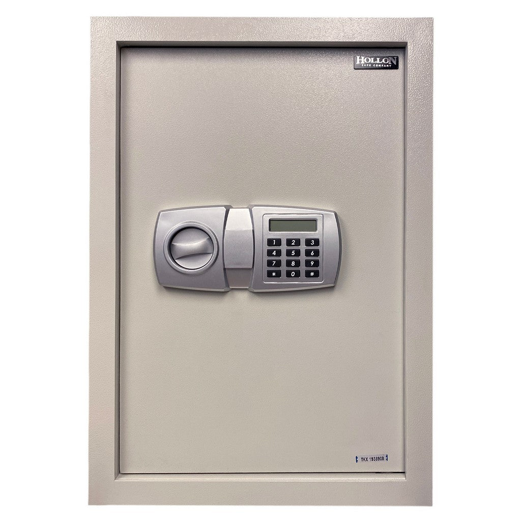 Hollon WSE-2114 Electronic Wall Safe – Digital Keypad + Backup Key Access