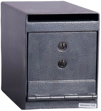 Hollon HDS-02K Depository Safe – UL Listed Dual Key Lock with Anti-Fish Baffle