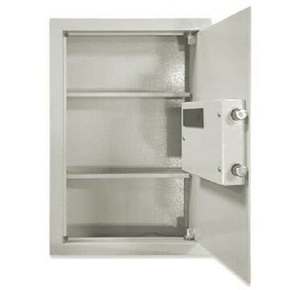 Hollon WSE-2114 Electronic Wall Safe – Digital Keypad + Backup Key Access