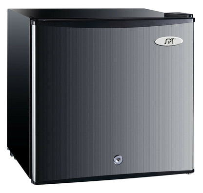 Sunpentown UF-114SS 1.1 Cu Ft Compact Upright Freezer – Lock & Manual Defrost
