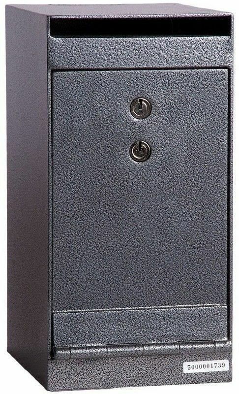 Hollon HDS-01K Depository Safe – UL Listed Dual Key Lock with Anti-Fish Baffle