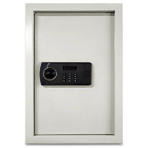 Hollon WSE-2114 Electronic Wall Safe – Digital Keypad + Backup Key Access