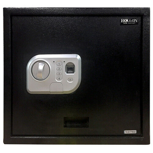 Hollon PB-BIO-2 Biometric Handgun Safe – Foam Interior & Fingerprint Access