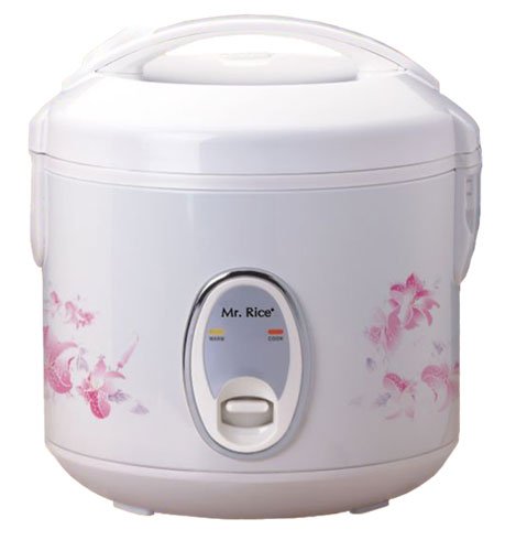 Sunpentown SC-0800P Mr. Rice 4-Cup Compact Rice Cooker with Nonstick Inner Pot